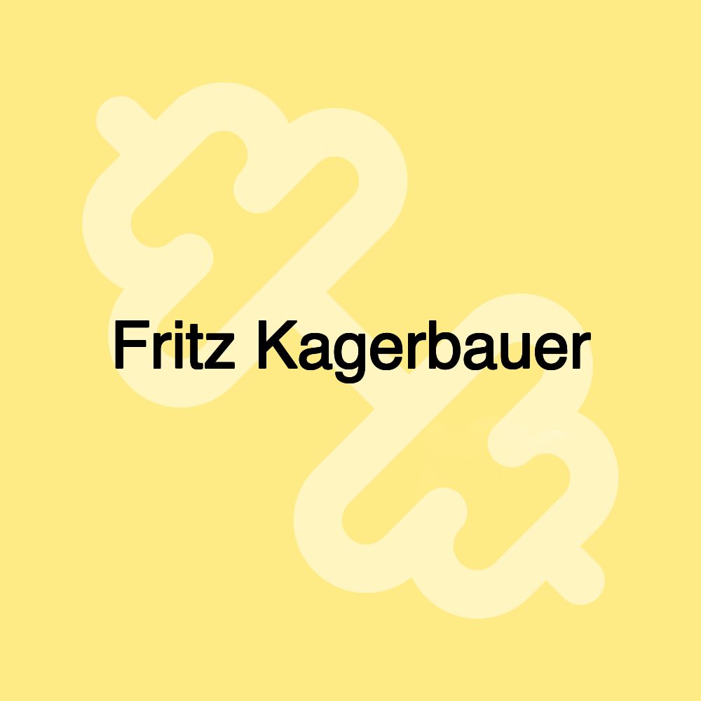 Fritz Kagerbauer