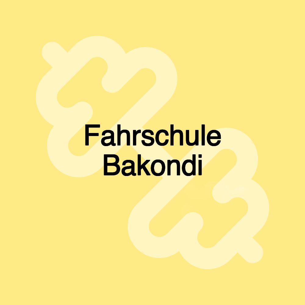 Fahrschule Bakondi