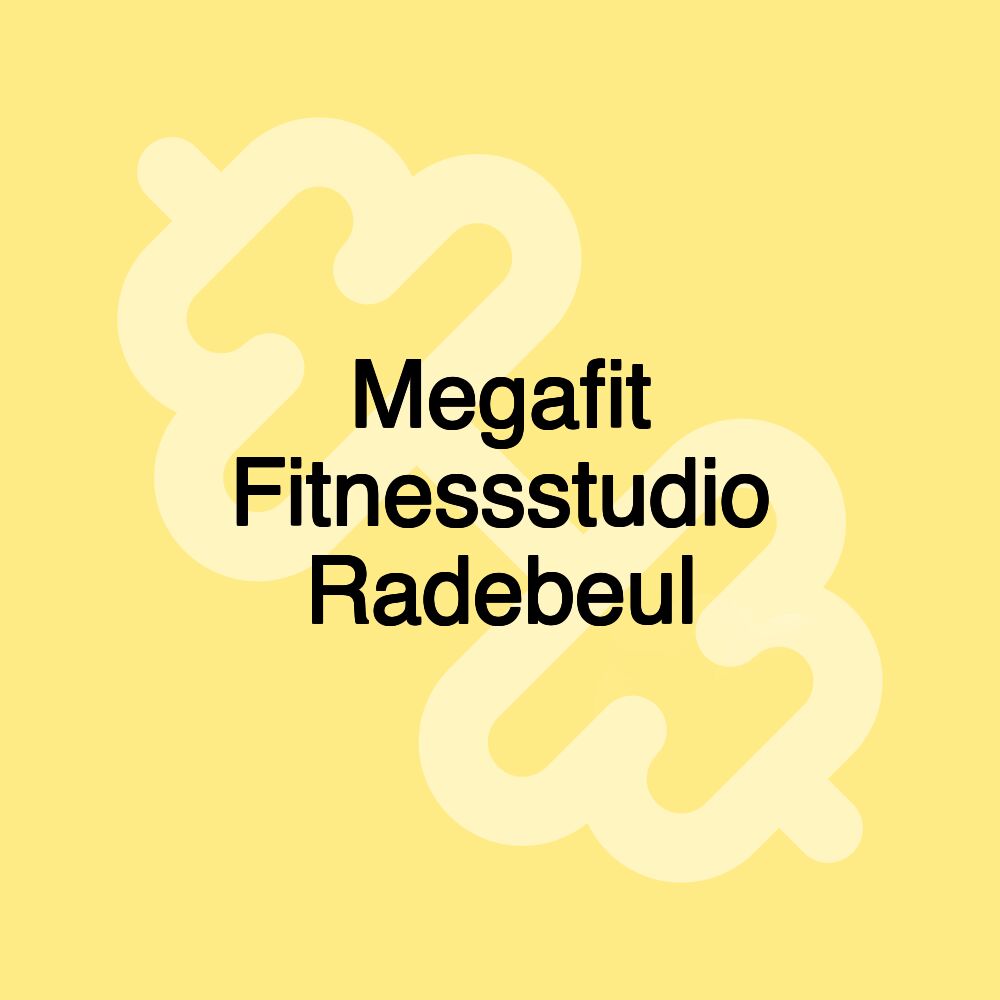 Megafit Fitnessstudio Radebeul