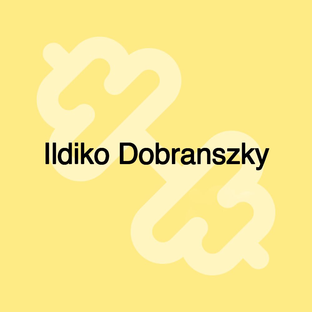 Ildiko Dobranszky