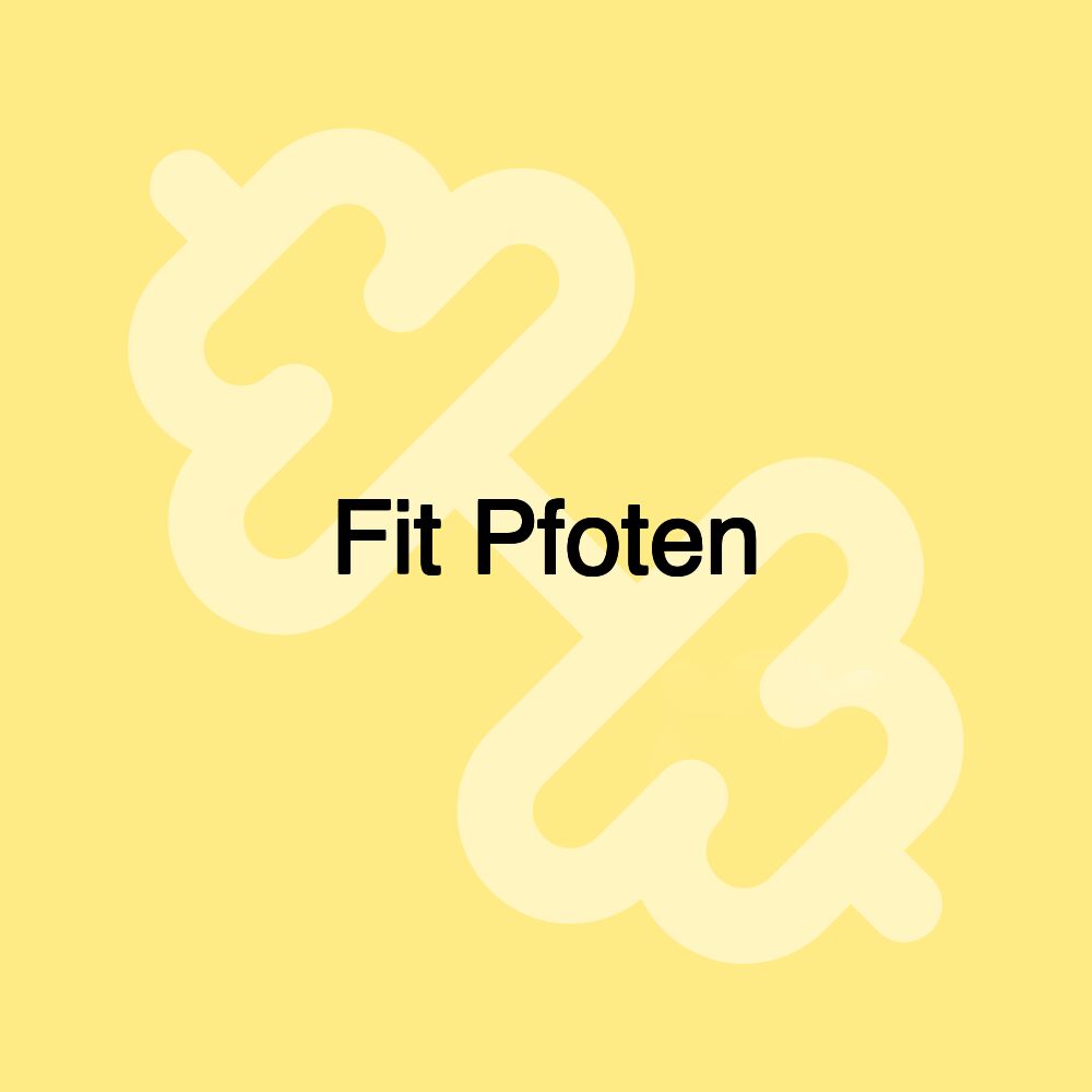 Fit Pfoten