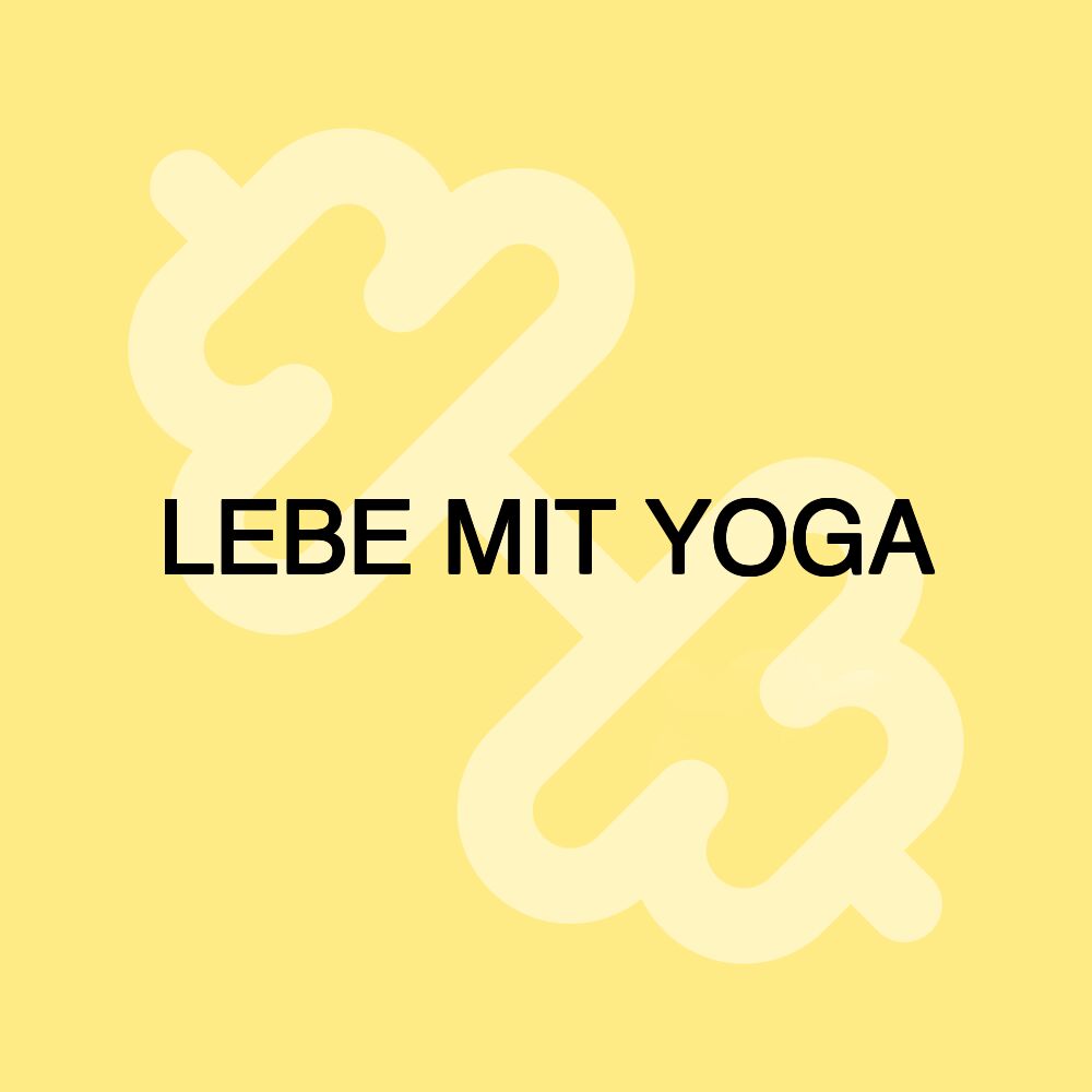 LEBE MIT YOGA