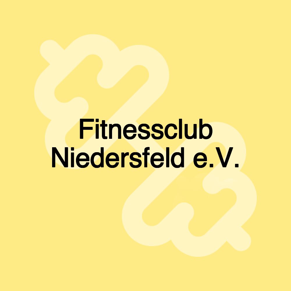 Fitnessclub Niedersfeld e.V.