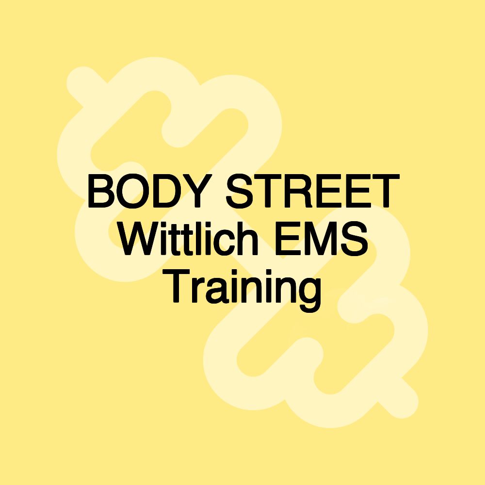 BODY STREET Wittlich EMS Training