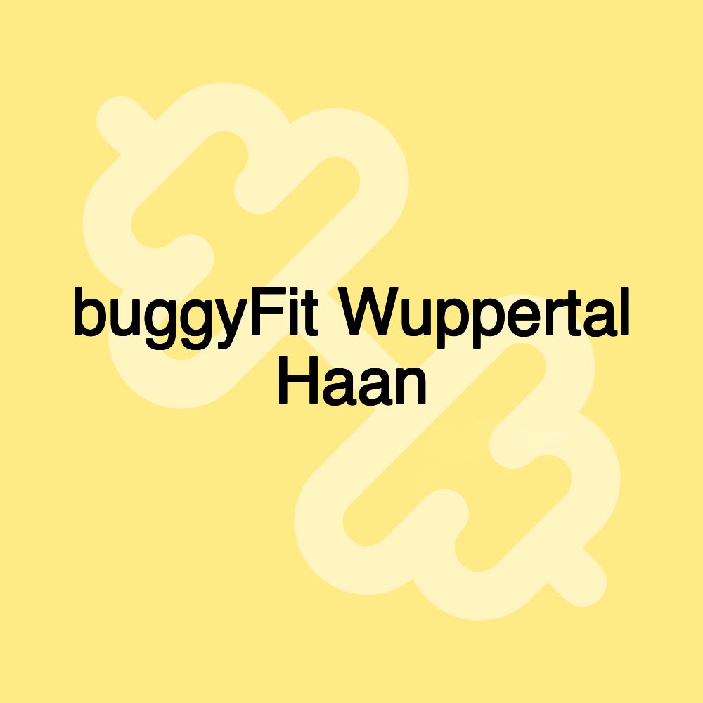 buggyFit Wuppertal Haan