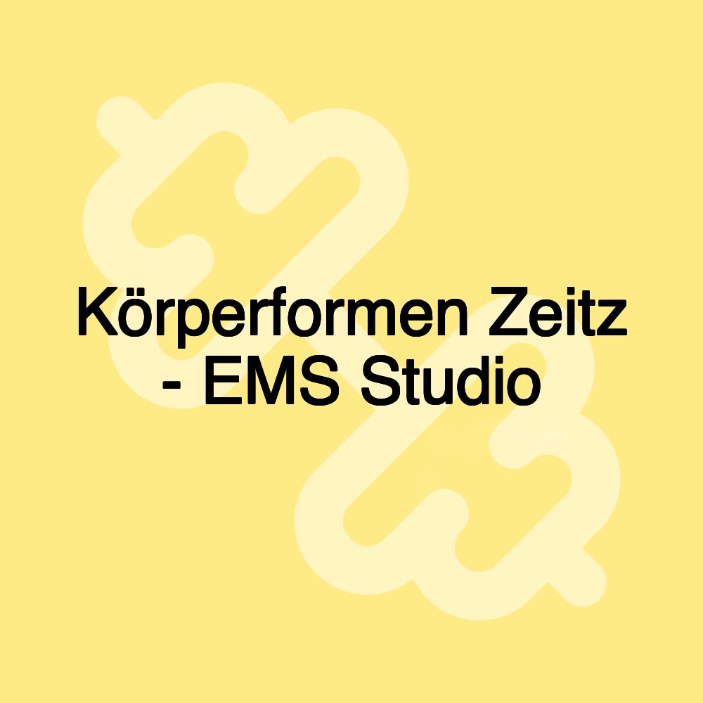 Körperformen Zeitz - EMS Studio