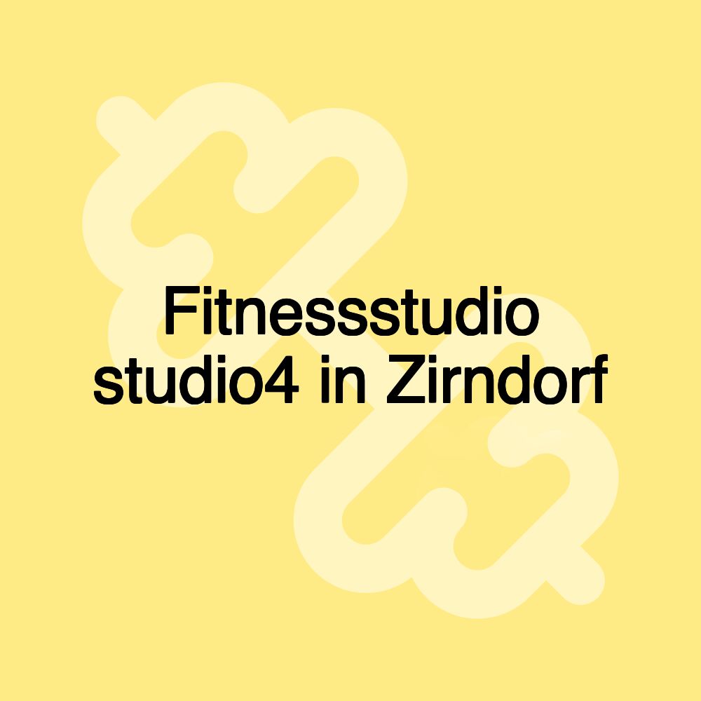 Fitnessstudio studio4 in Zirndorf