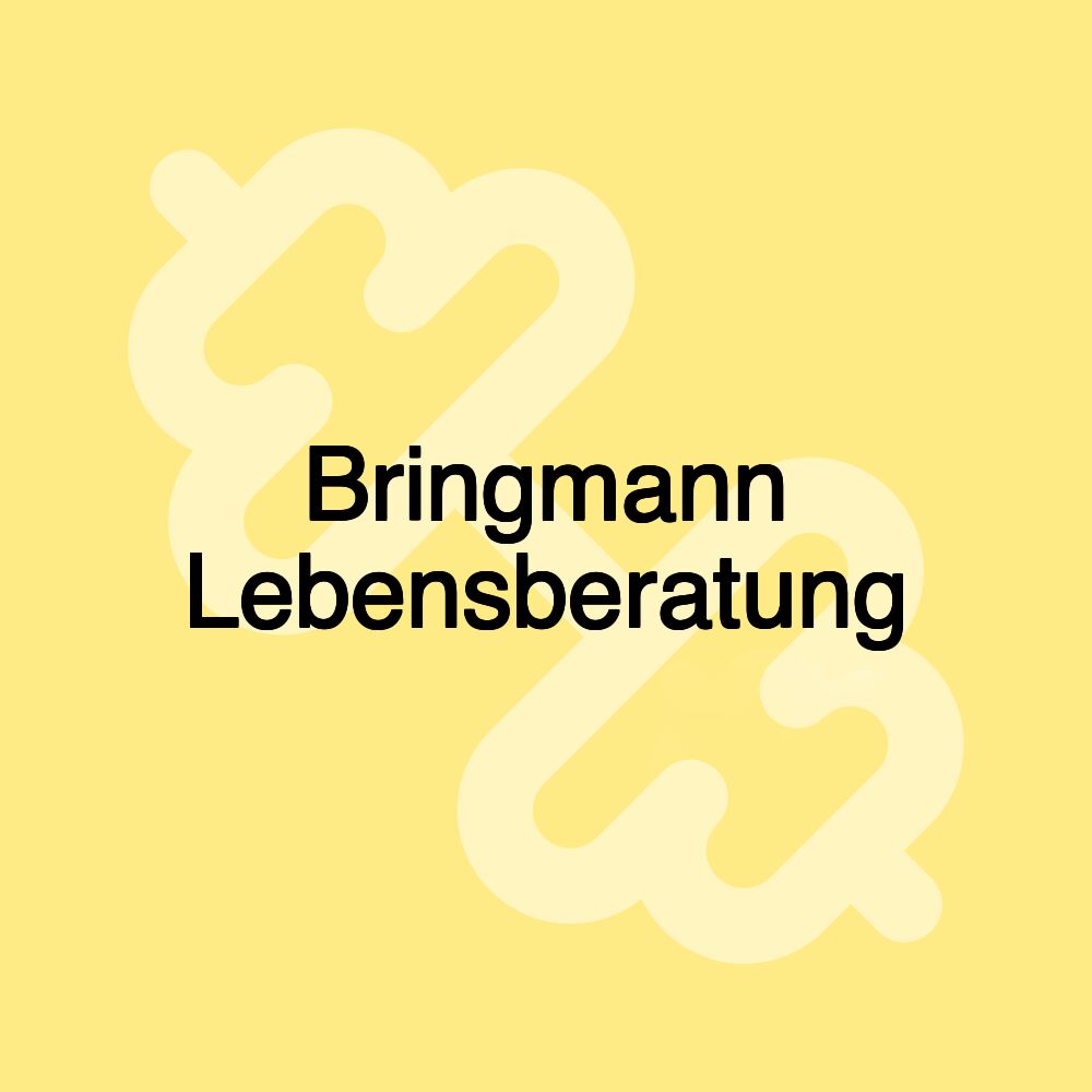 Bringmann Lebensberatung