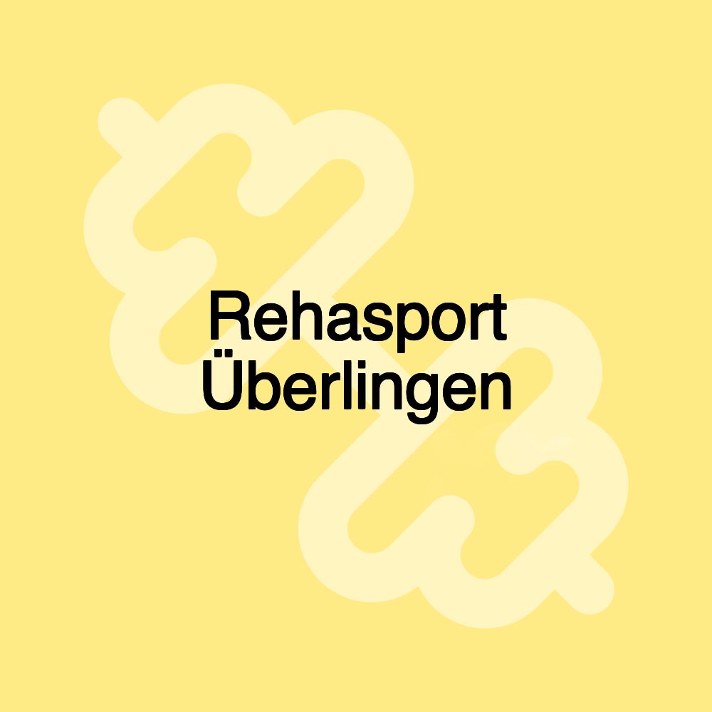 Rehasport Überlingen