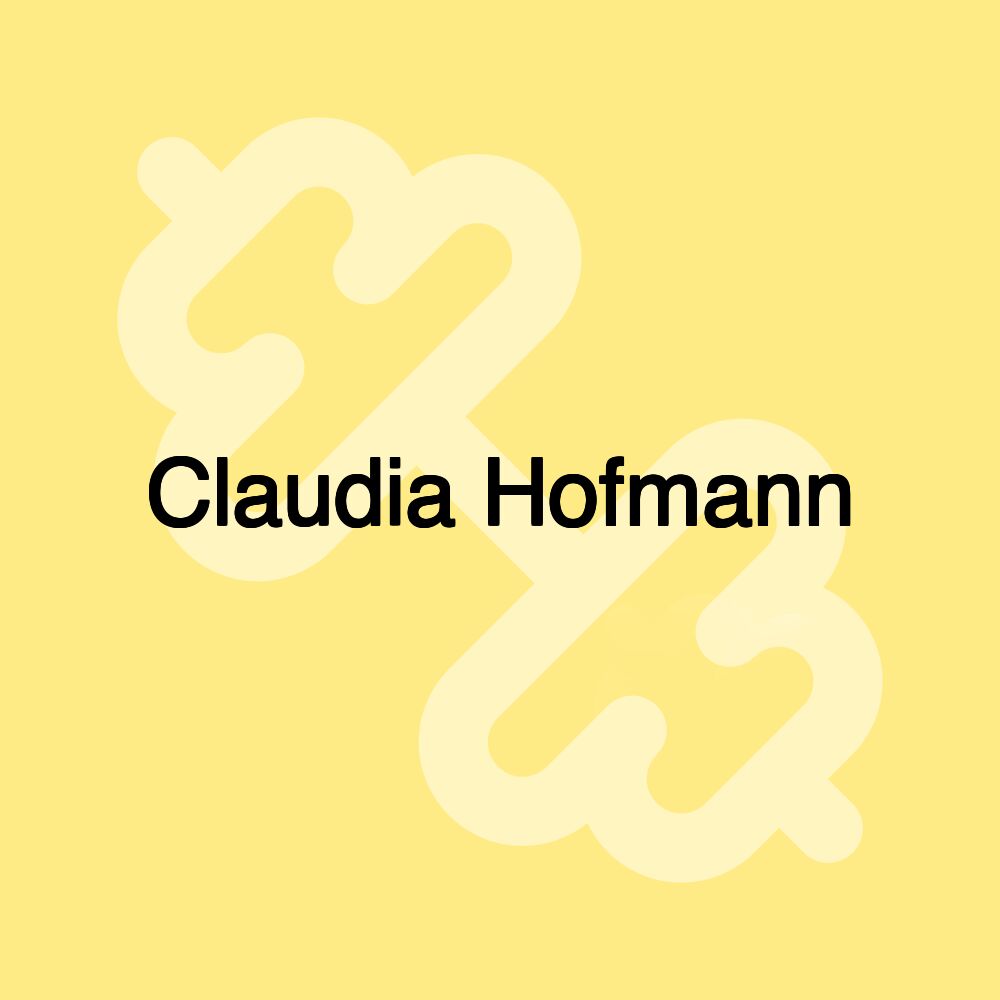 Claudia Hofmann