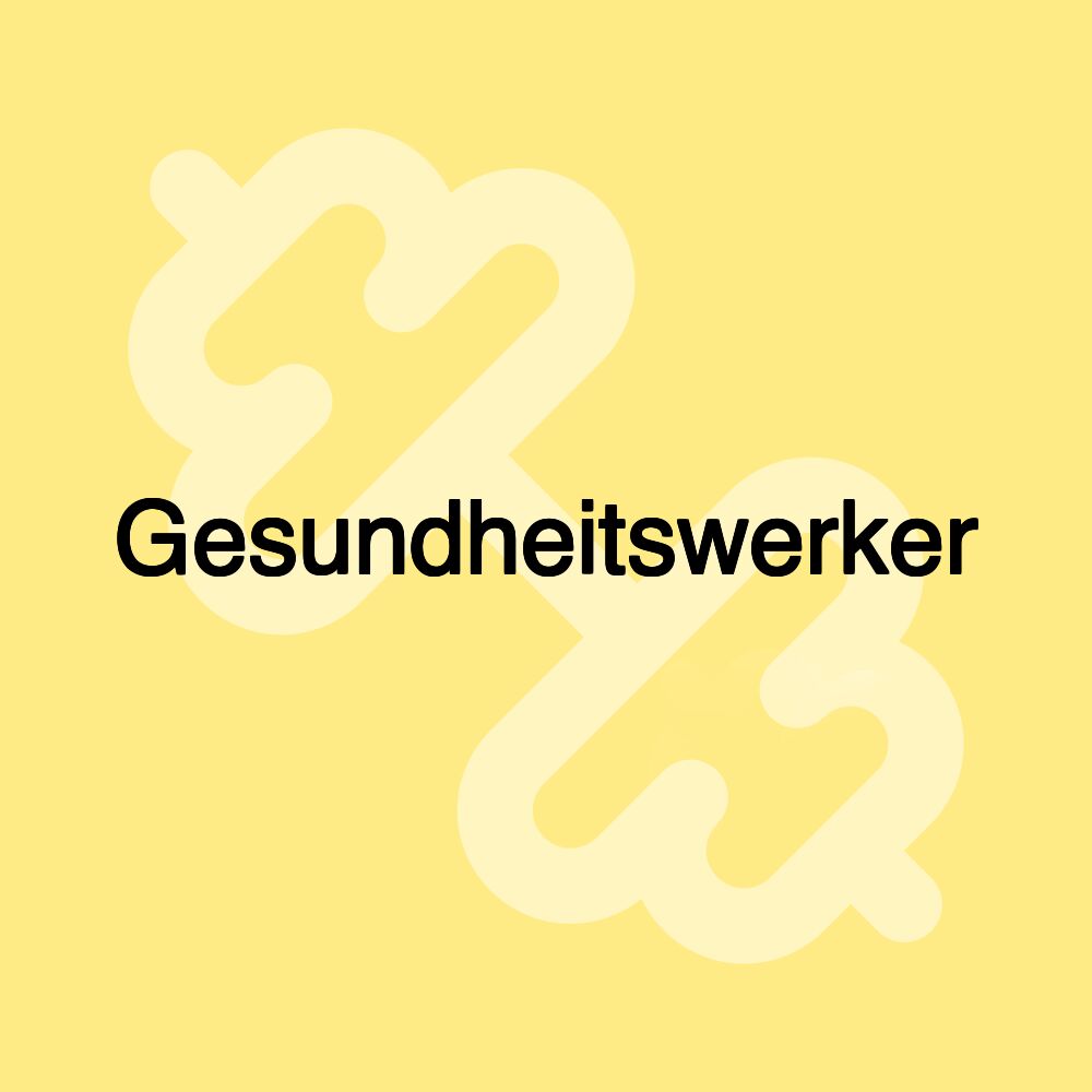 Gesundheitswerker