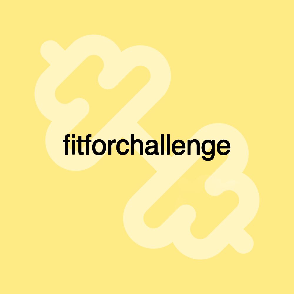 fitforchallenge