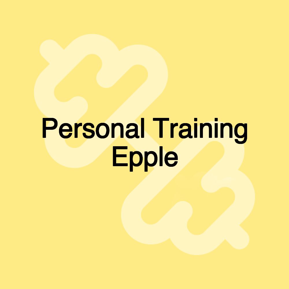 Personal Training Epple