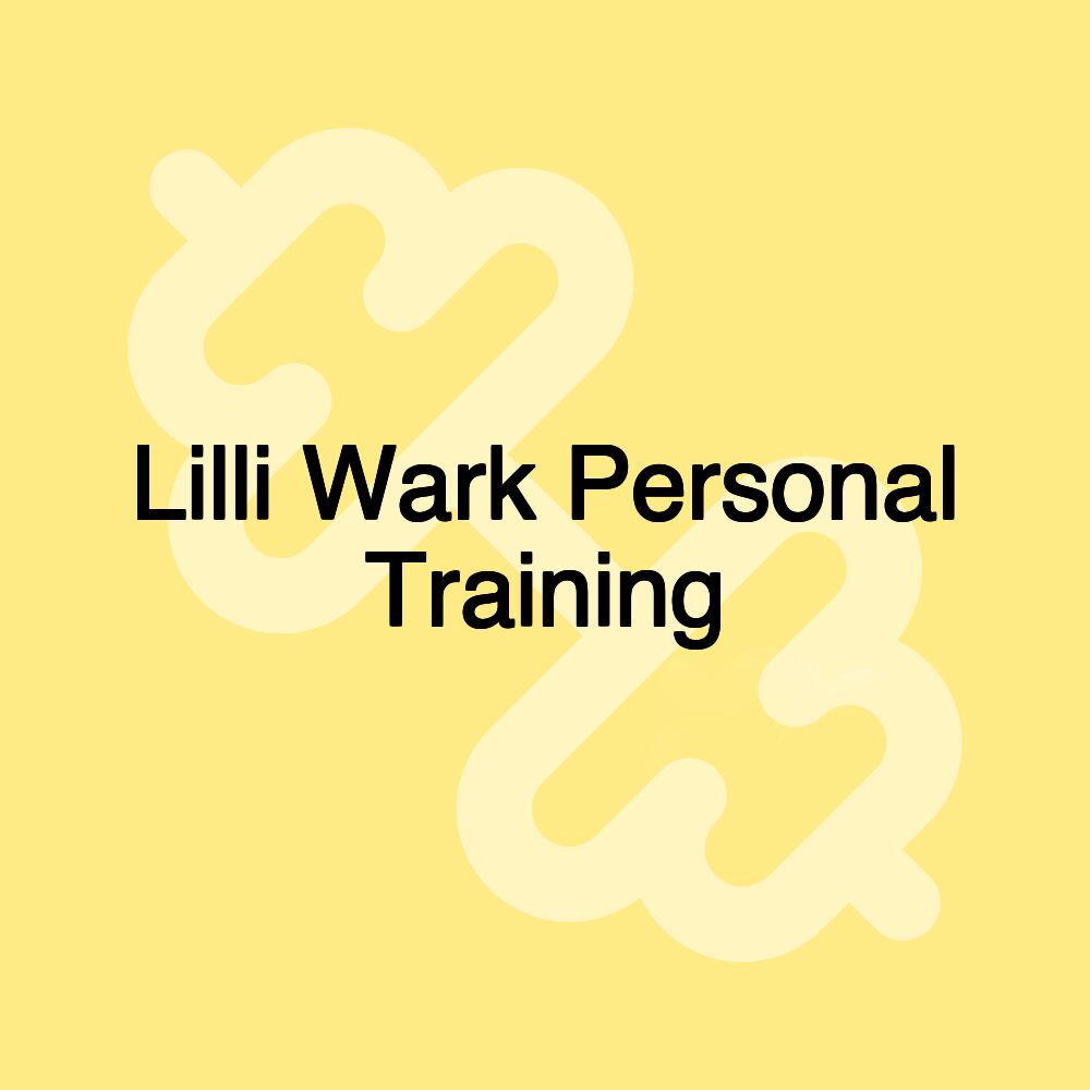 Lilli Wark Personal Training