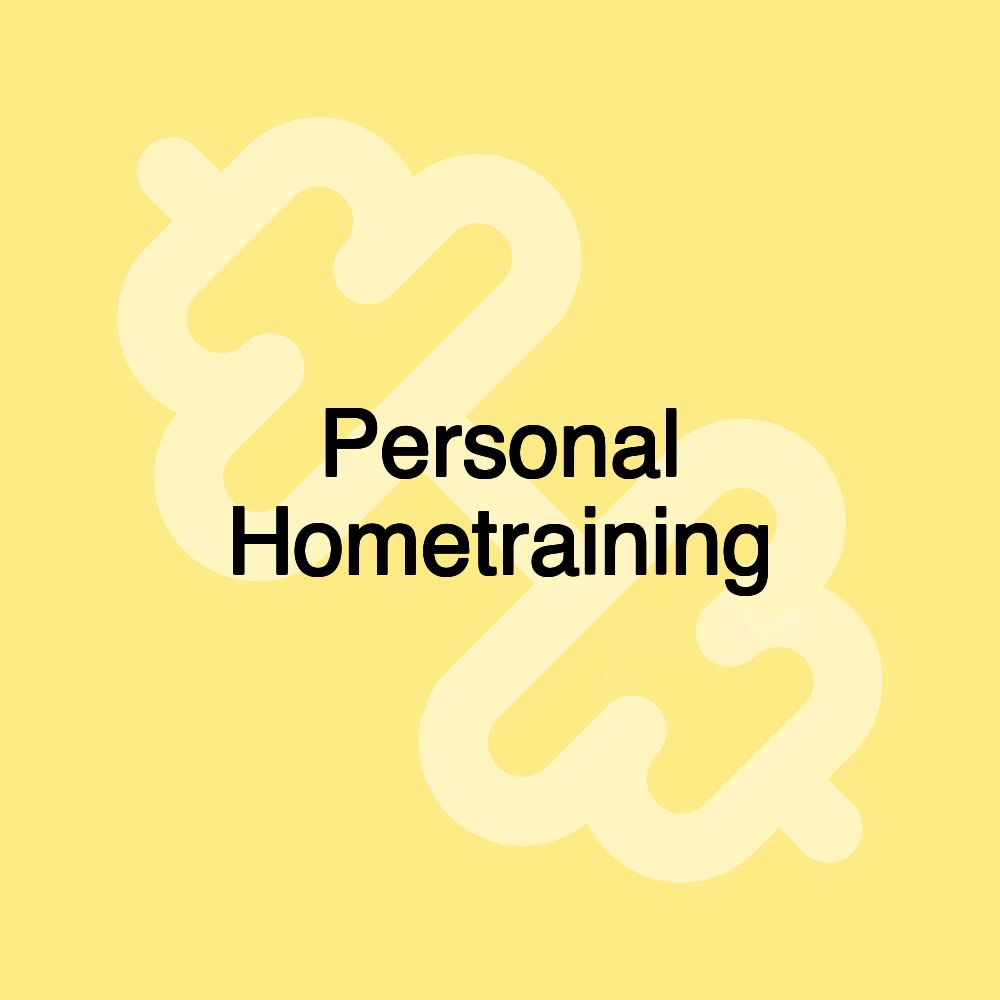 Personal Hometraining