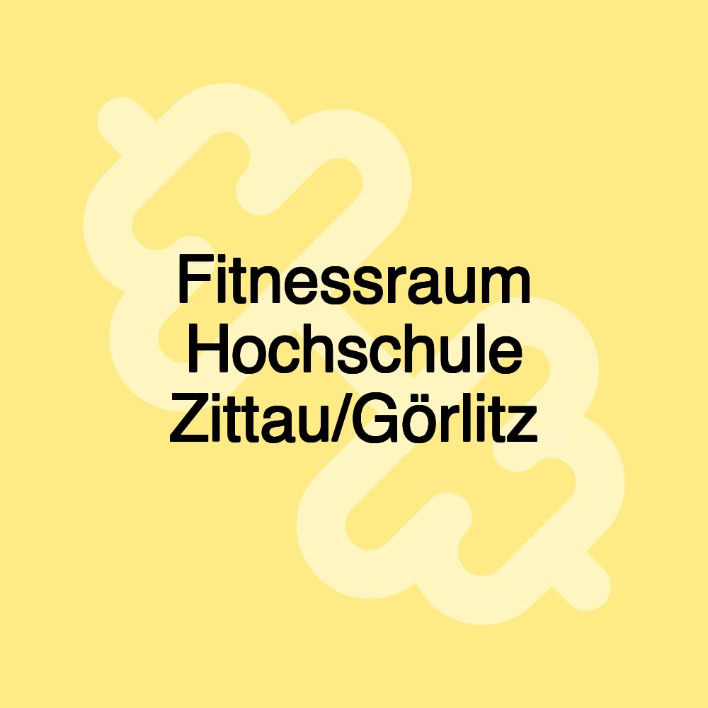 Fitnessraum Hochschule Zittau/Görlitz