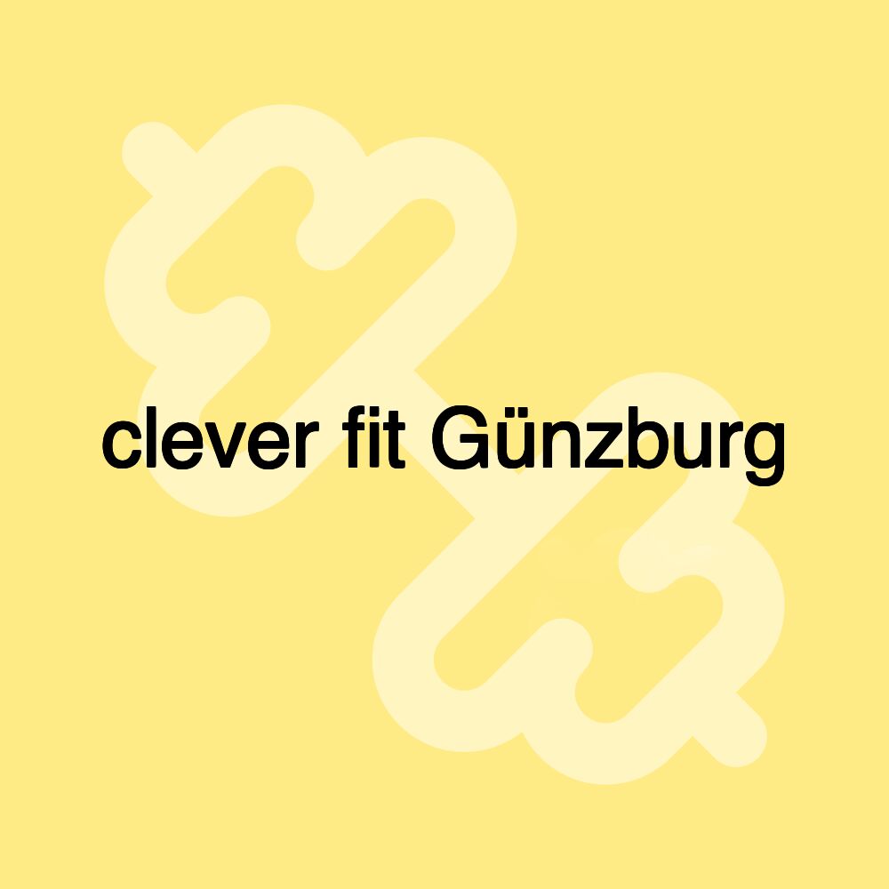 clever fit Günzburg