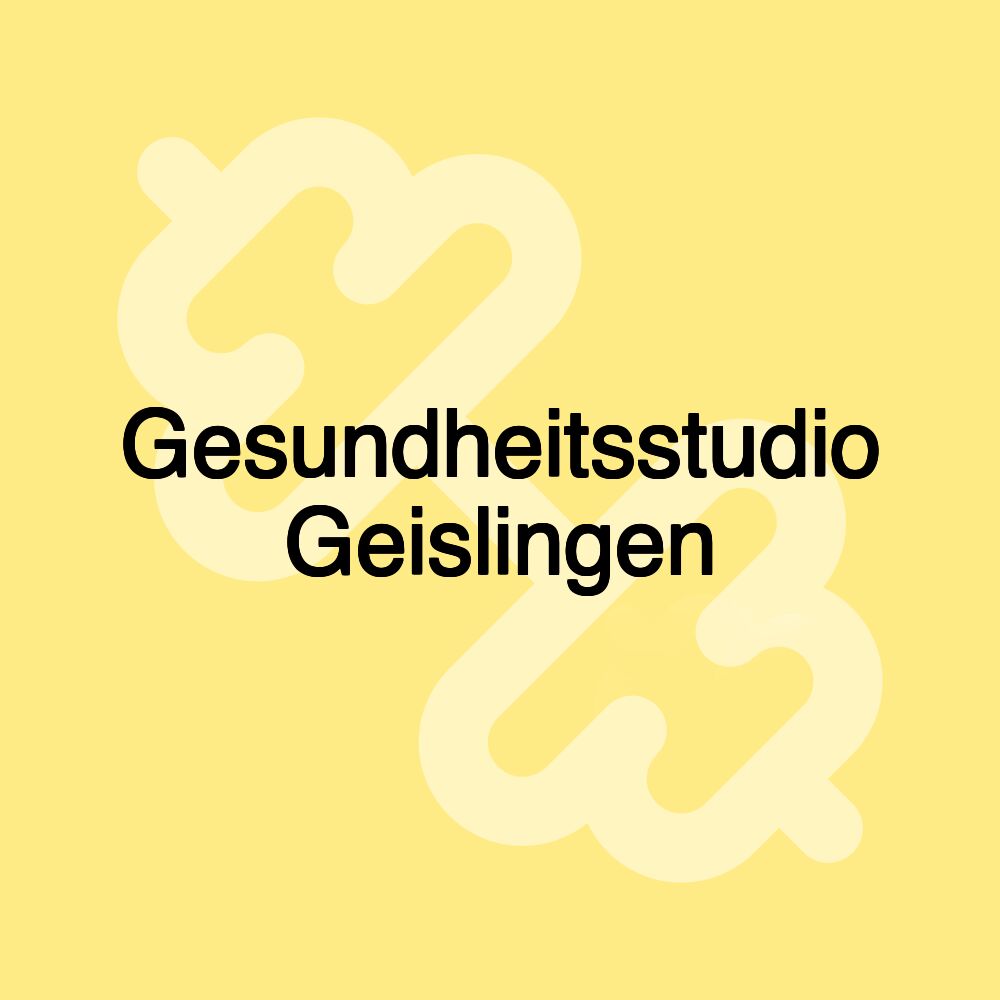 Gesundheitsstudio Geislingen