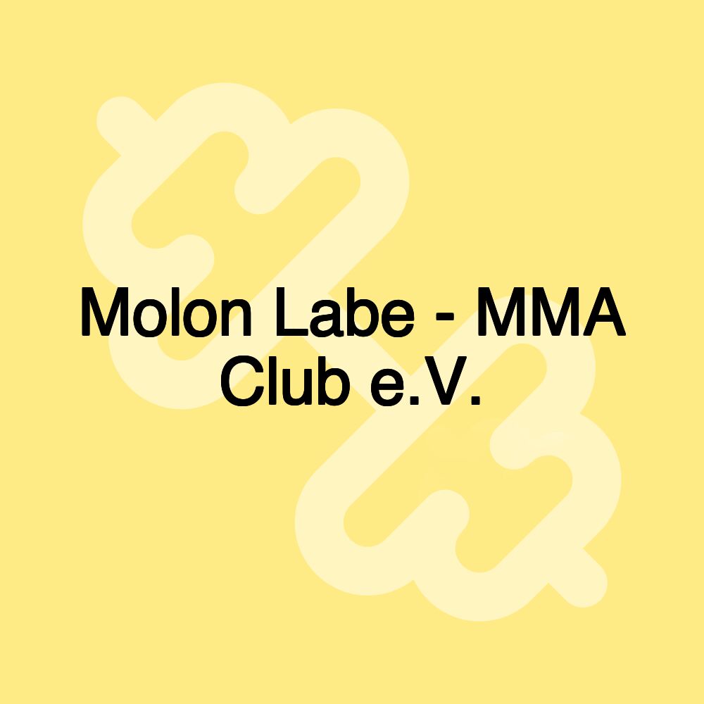 Molon Labe - MMA Club e.V.