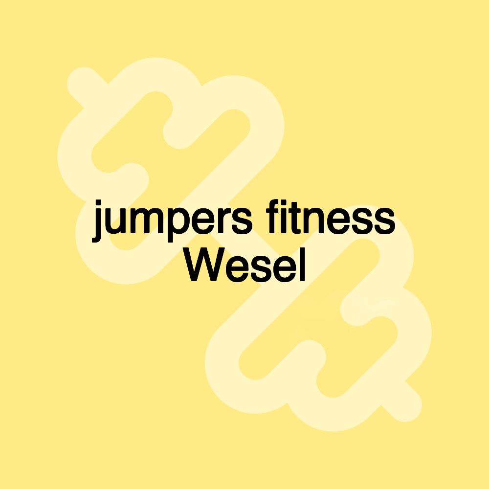 jumpers fitness Wesel