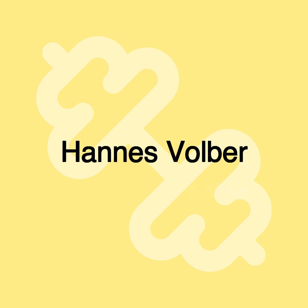 Hannes Volber