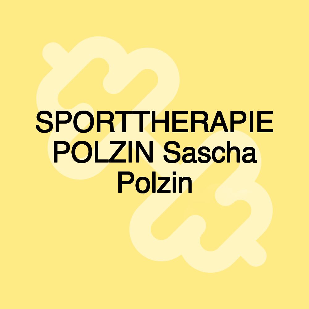 SPORTTHERAPIE POLZIN Sascha Polzin