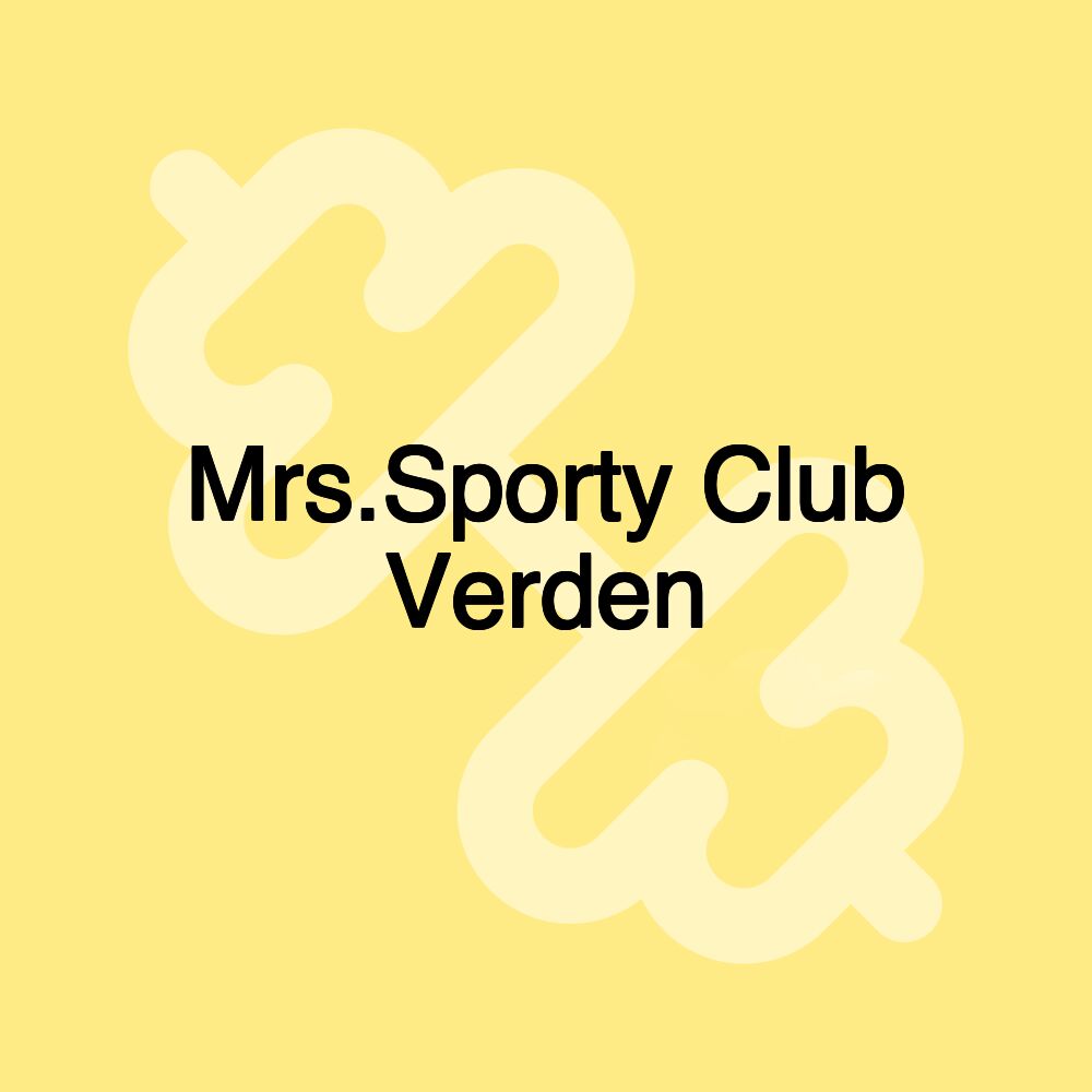 Mrs.Sporty Club Verden