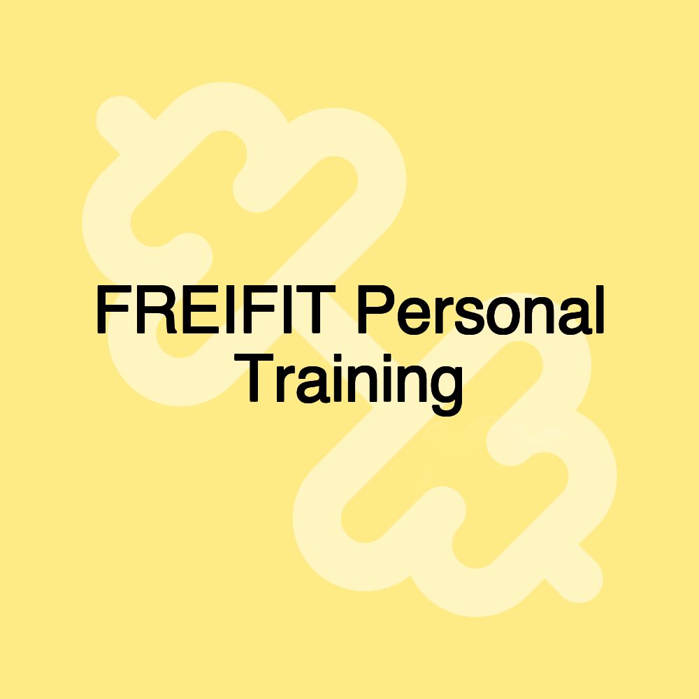 FREIFIT Personal Training