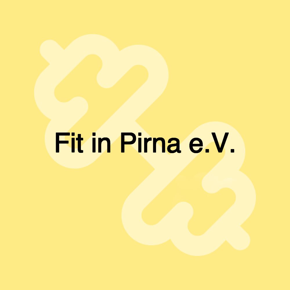 Fit in Pirna e.V.