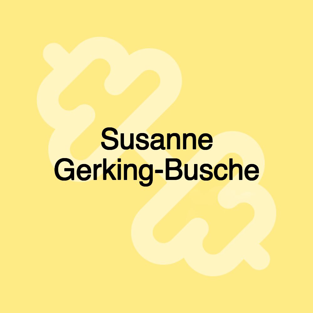 Susanne Gerking-Busche