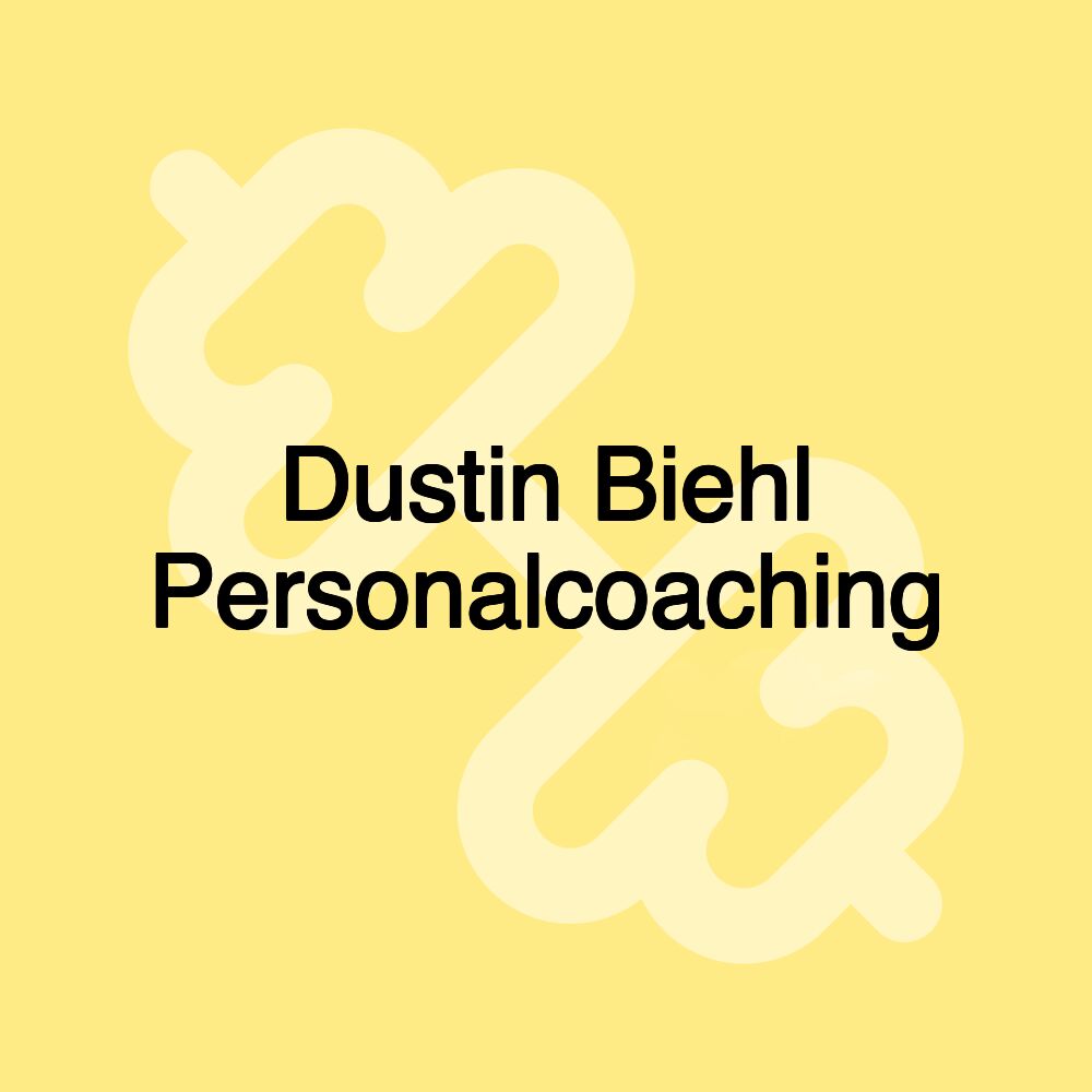 Dustin Biehl Personalcoaching