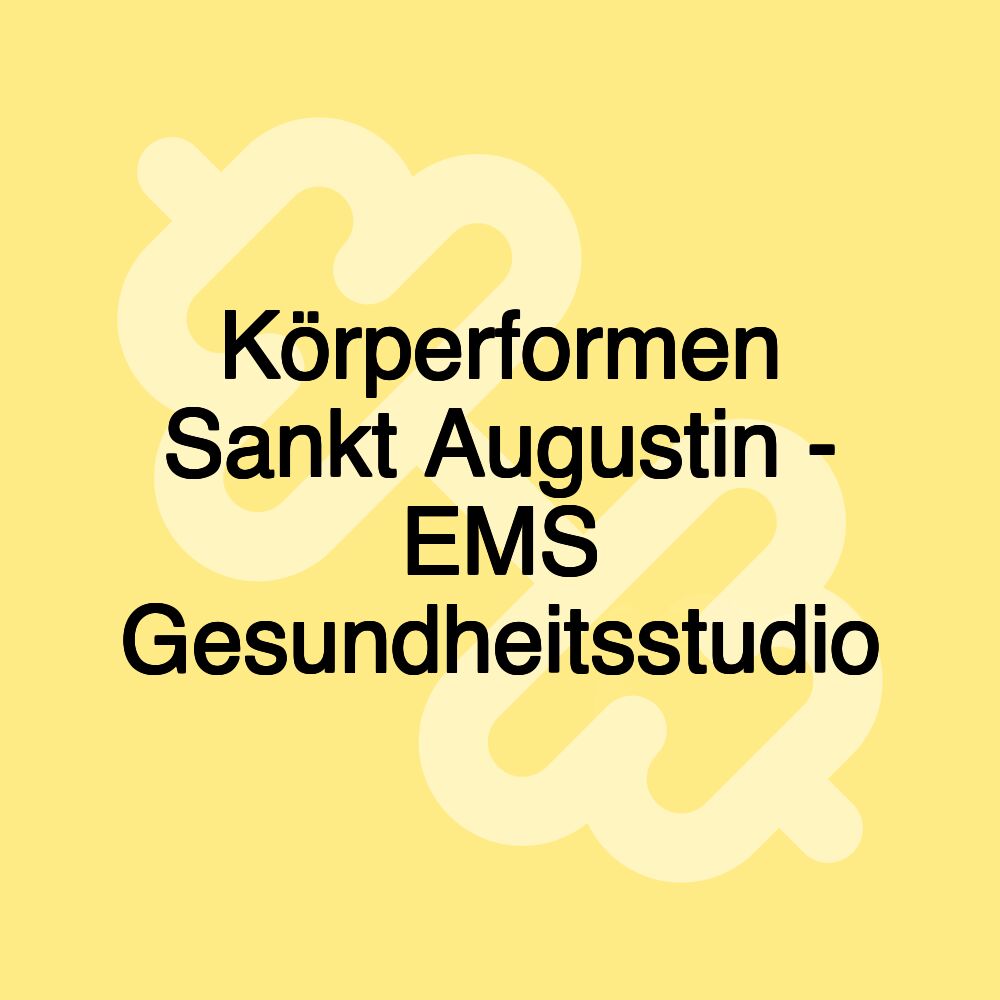 Körperformen Sankt Augustin - EMS Gesundheitsstudio