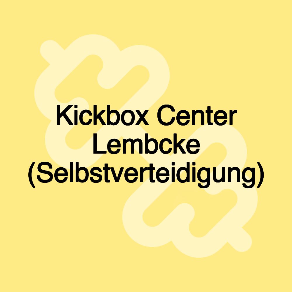 Kickbox Center Lembcke (Selbstverteidigung)