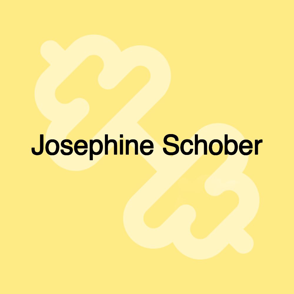 Josephine Schober