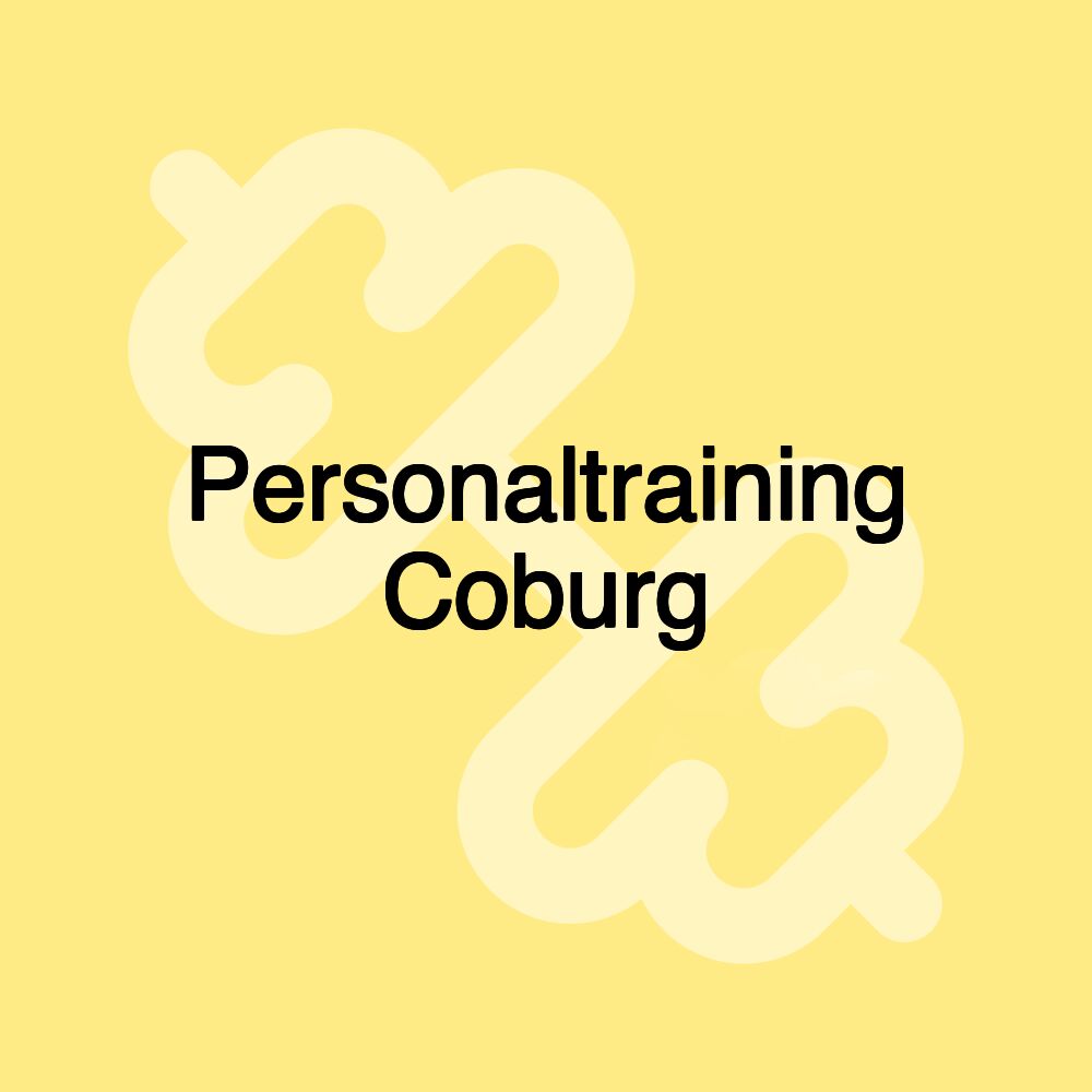 Personaltraining Coburg