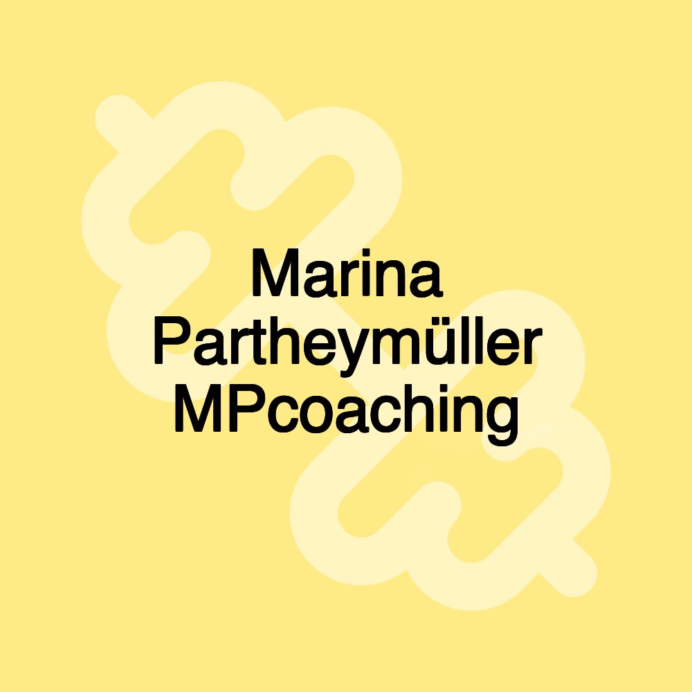 Marina Partheymüller MPcoaching