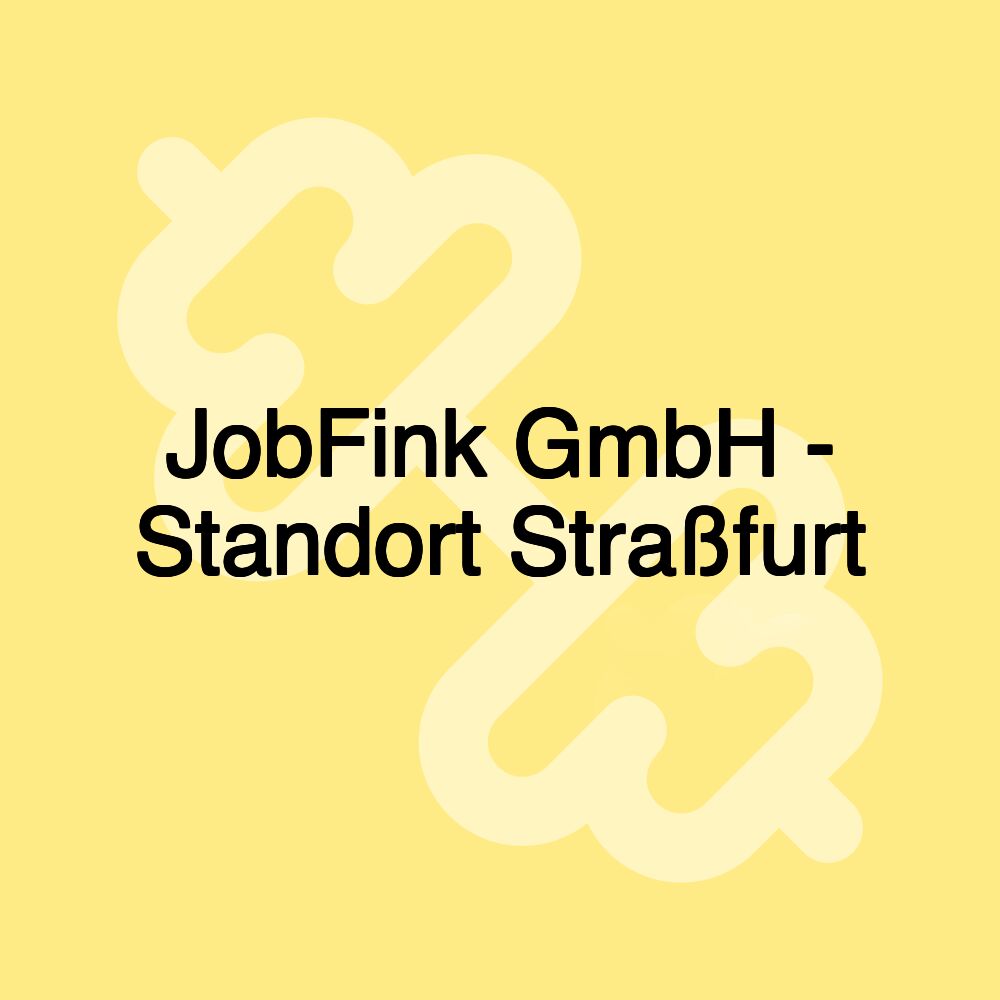 JobFink GmbH - Standort Straßfurt