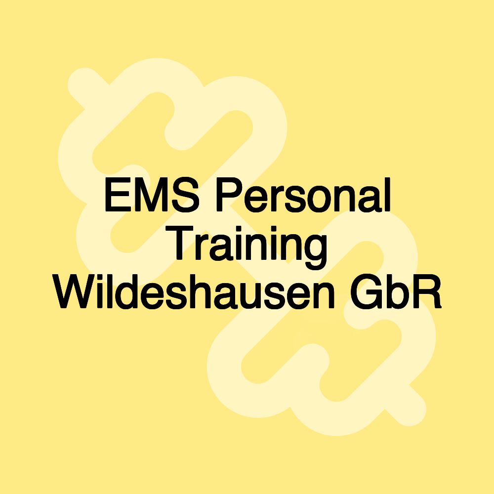 EMS Personal Training Wildeshausen GbR