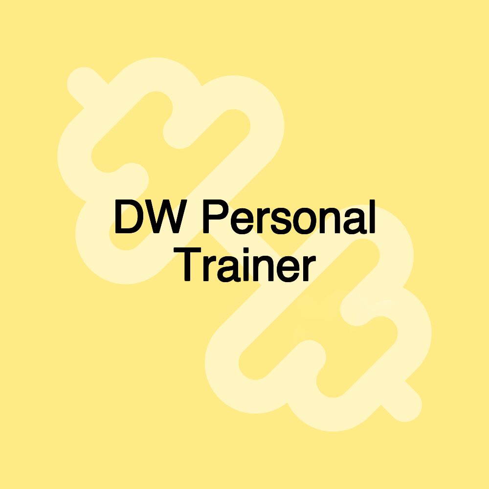 DW Personal Trainer