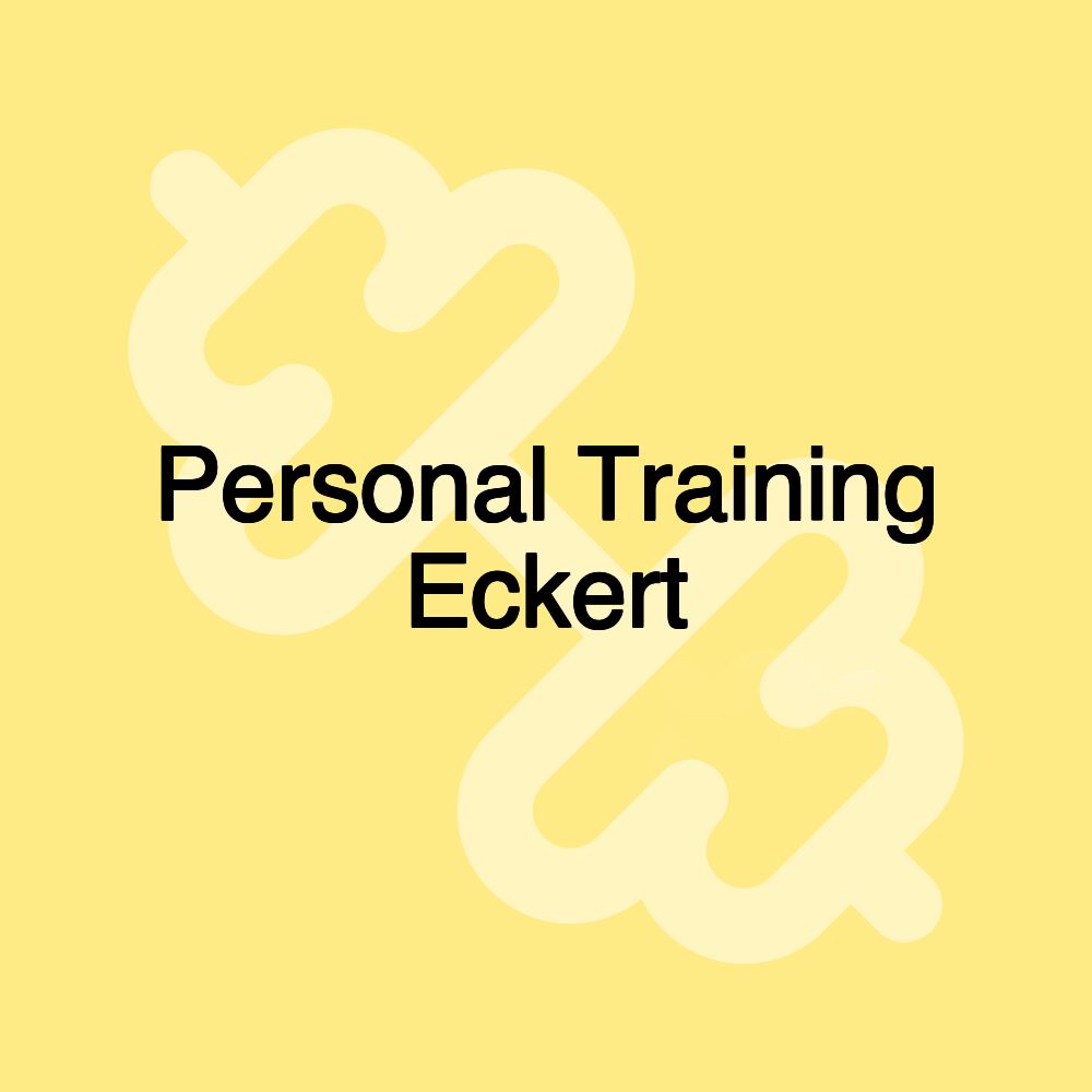 Personal Training Eckert