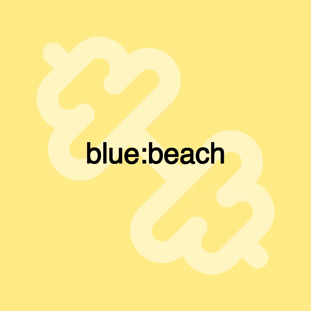 blue:beach