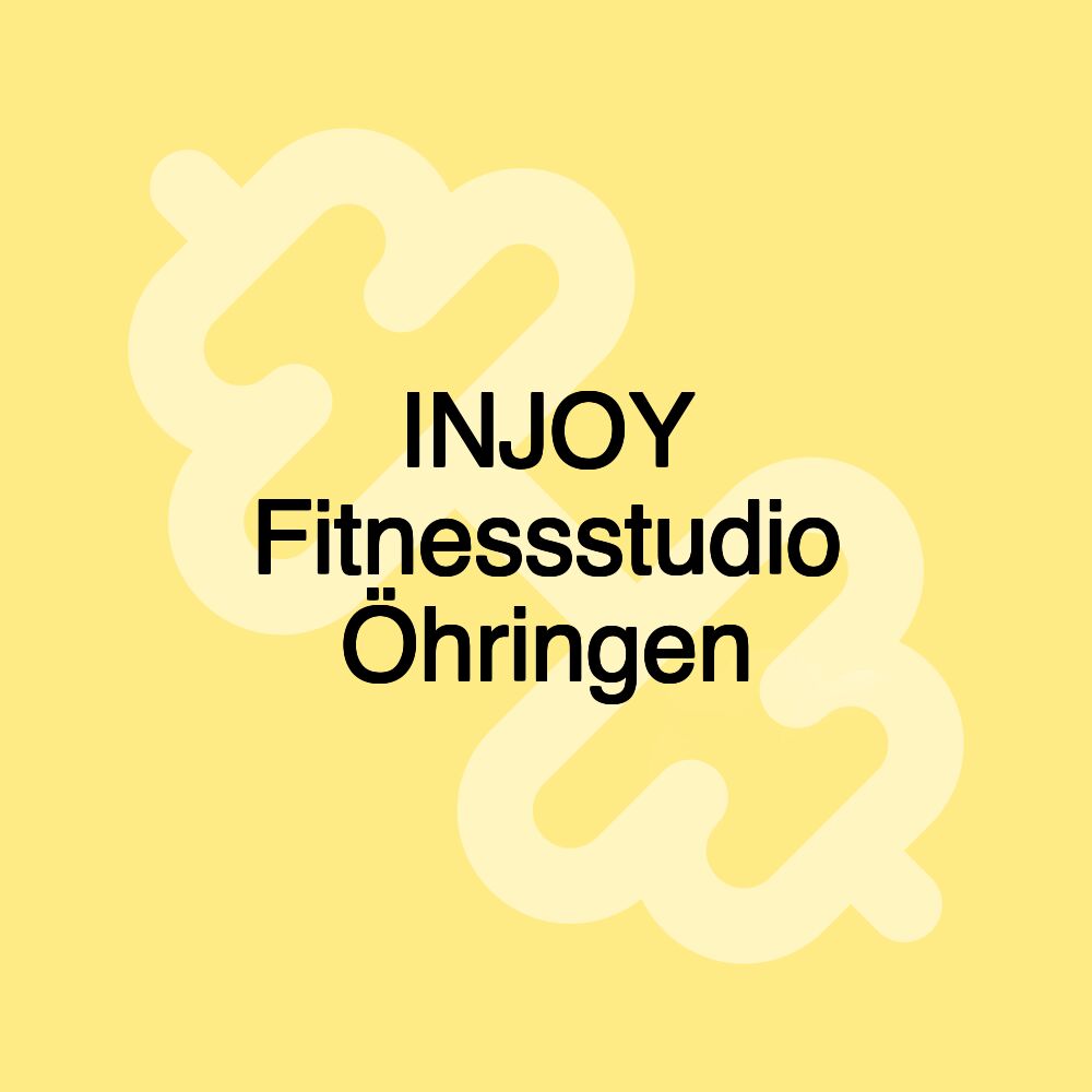 INJOY Fitnessstudio Öhringen