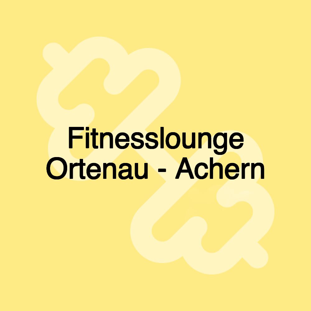 Fitnesslounge Ortenau - Achern