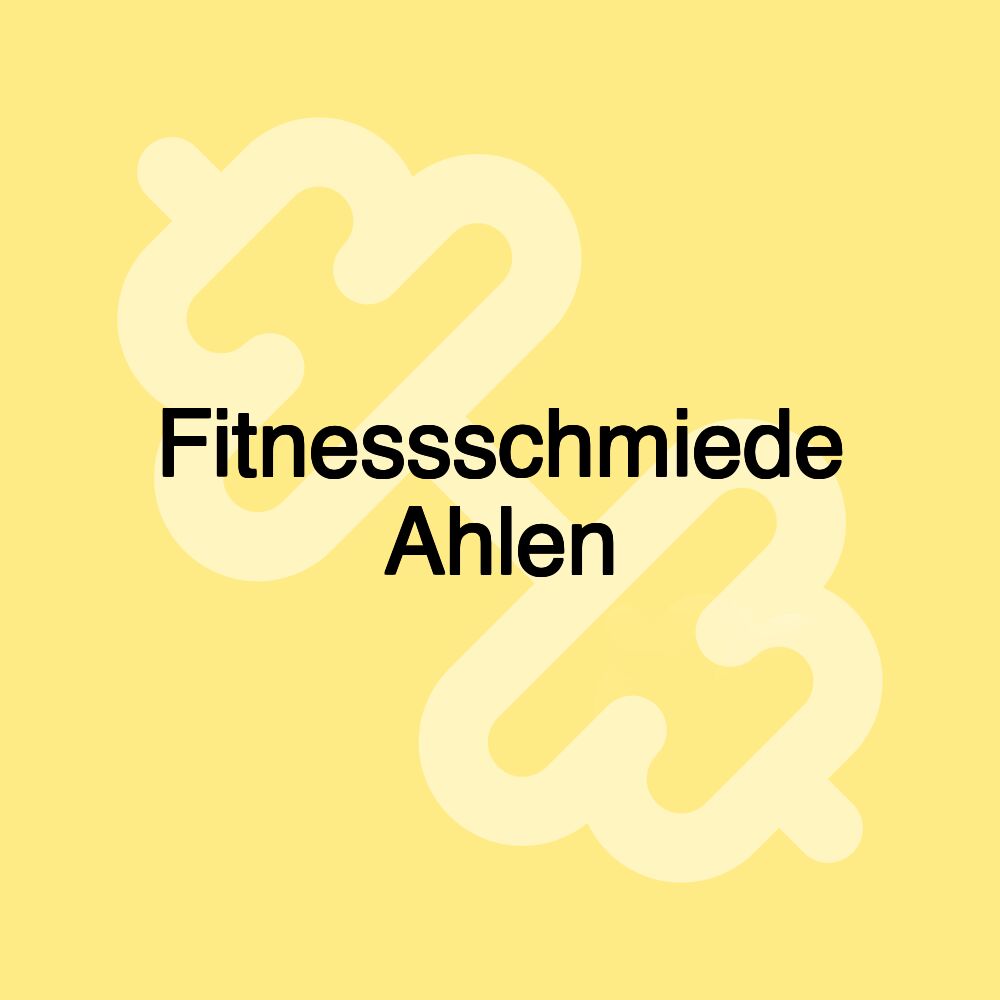 Fitnessschmiede Ahlen