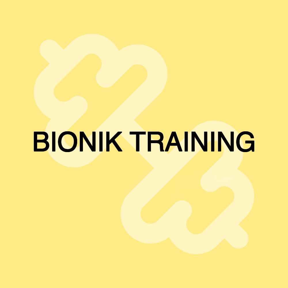 BIONIK TRAINING