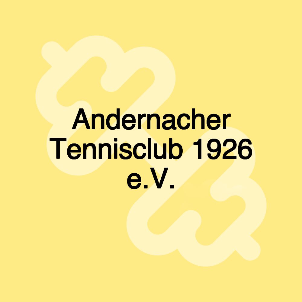 Andernacher Tennisclub 1926 e.V.