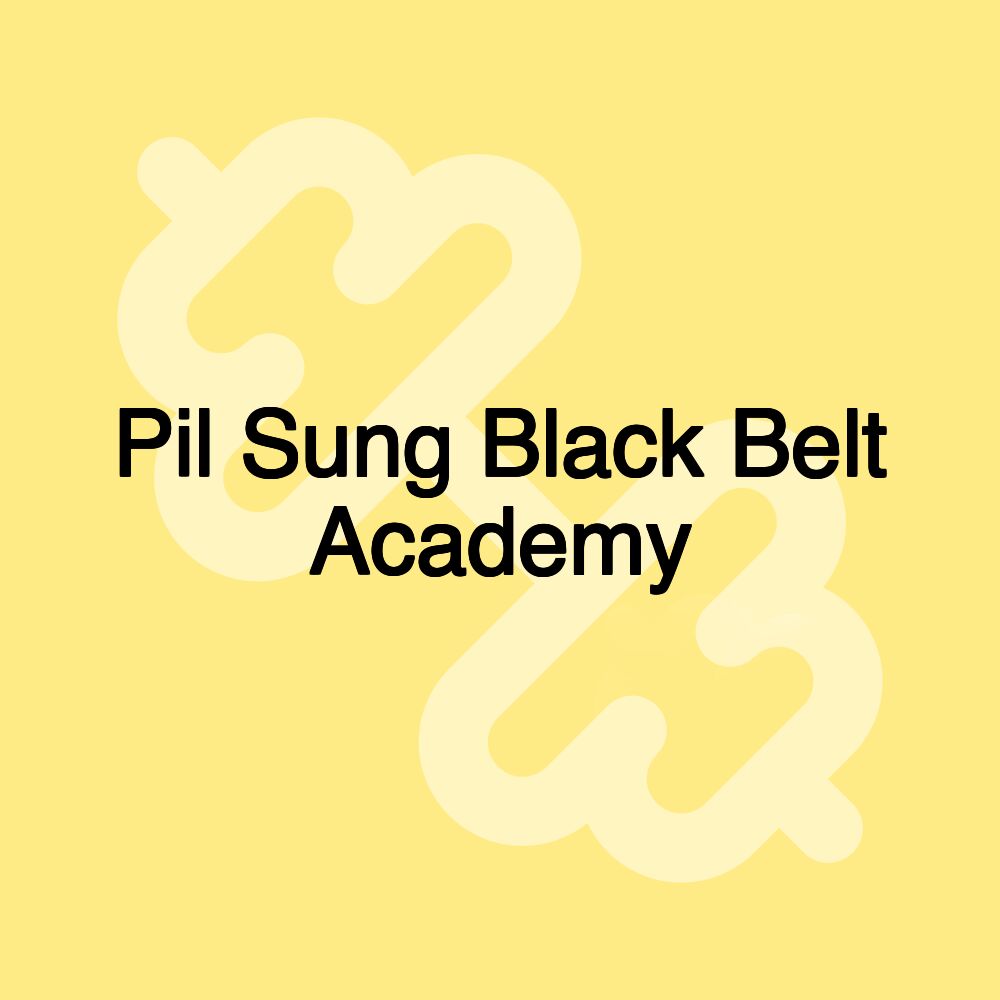 Pil Sung Black Belt Academy