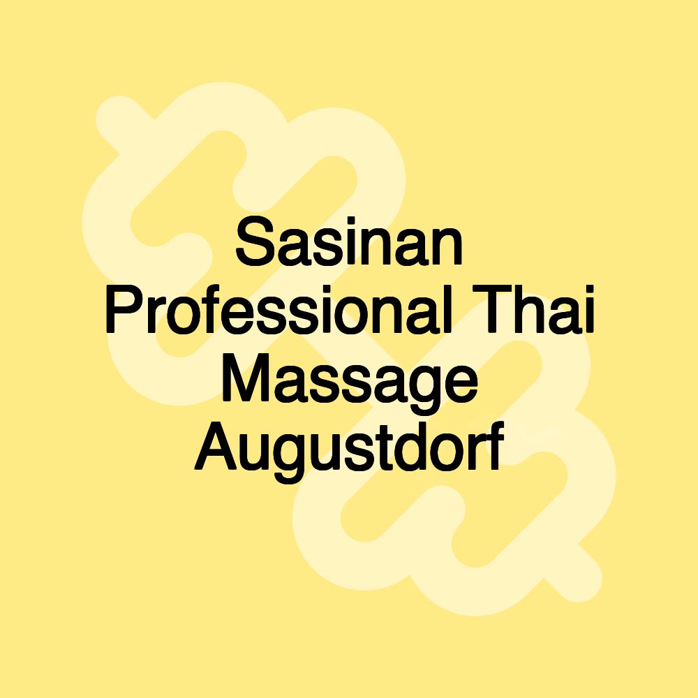 Sasinan Professional Thai Massage Augustdorf