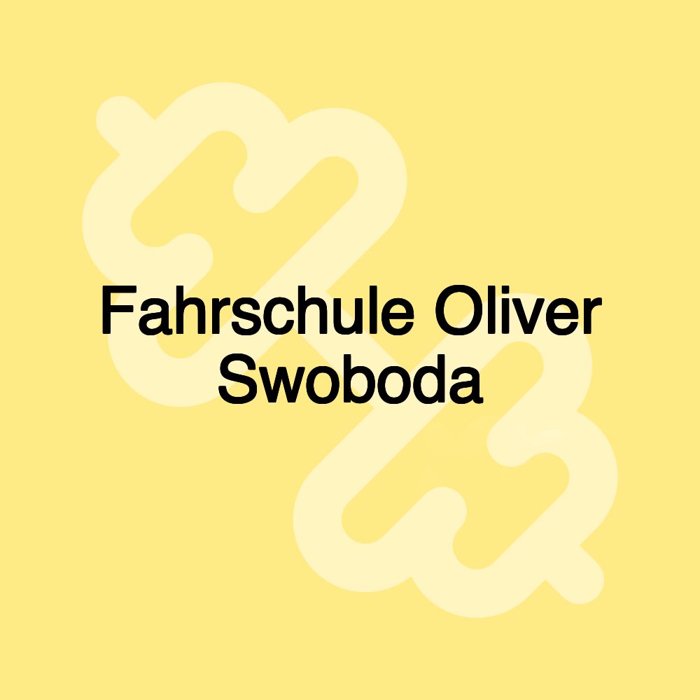 Fahrschule Oliver Swoboda