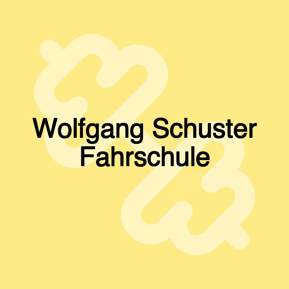 Wolfgang Schuster Fahrschule